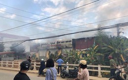 Lạng Sơn: Cháy lớn ở cơ sở in Thiên Ngân