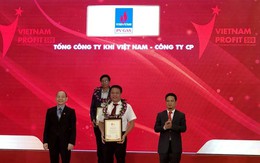 PVN, PV GAS được Vietnam Report vinh danh, đứng hàng đầu Top 500 doanh nghiệp Việt Nam năm 2018