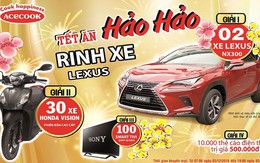 Tết ăn Hảo Hảo, rinh xe Lexus