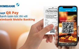 Thanh toán nhanh với QR Pay trên Eximbank Mobile Banking