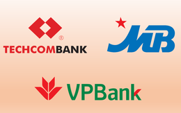 Bộ ba Techcombank, VPBank, MB được nới room tín dụng, sẽ bứt tốc mạnh cuối năm?