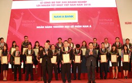 Nam A Bank - Top 500 doanh nghiệp lợi nhuận tốt nhất 2018