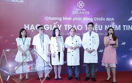 Bệnh viện Gia An 115 phát động chiến dịch “Gấp hạc giấy trao triệu niềm tin”