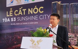Liên tiếp cất nóc vượt tiến độ, Sunshine City Hà Nội tăng tốc vào cuối năm