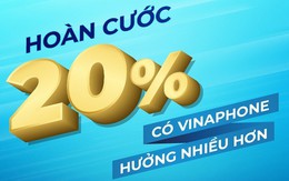 VinaPhone đón thuê bao chuyển mạng với nhiều ưu đãi, hoàn cước 20%