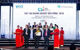 LDG Group được vinh danh là doanh nghiệp bền vững 2018