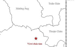 Động đất 4,1 độ richter tại Điện Biên, rung lắc nhà cửa
