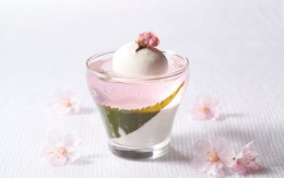 Không chỉ có mùa hoa anh đào Nhật Bản mới rực rỡ mà ẩm thực với hương vị hoa anh đào cũng đẹp mắt không kém
