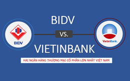 So găng hai ngân hàng lớn nhất Việt Nam