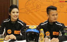 Vì sao tiền vệ U23 Quang Hải và Hoa hậu Ngọc Hân tham gia giải đua xe địa hình Việt Nam?