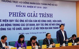 Chủ tịch Hà Nội: Cấp sở, quận chuyển biến, cấp phường còn nhũng nhiễu