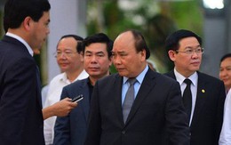 Thủ tướng Nguyễn Xuân Phúc đến nhà riêng nguyên Thủ tướng Phan Văn Khải
