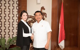 Lý Nhã Kỳ gặp gỡ Chánh Văn phòng Phủ Tổng thống Indonesia