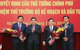 Trao quyết định bổ nhiệm 2 Thứ trưởng Bộ Kế hoạch và Đầu tư