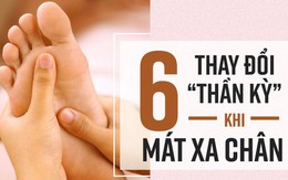 Mỗi ngày mát xa chân 15 phút: Hỗ trợ điều trị mất ngủ, bổ thận, thải độc sau 1 tháng