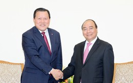 Thủ tướng mong muốn Tập đoàn Lotte hỗ trợ tiêu thụ nông sản