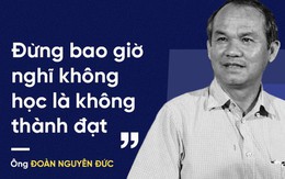 Bầu Đức: "Ở đại học, các bạn chỉ học 5 năm, còn tôi đã học trường đời 35 năm rồi!"