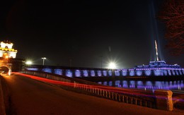 Đèn LED mỹ thuật tạo sức sống mới cho Kỳ Đài Huế