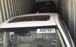 3 container xe Toyota cũ nhập khẩu khai báo là... lốp ôtô