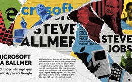 Microsoft và Ballmer: Một thập niên ngã quỵ trước Apple và Google