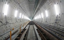 Ngắm đường hầm tàu điện đầu tiên tại Việt Nam sâu 17m dưới lòng đất Sài Gòn