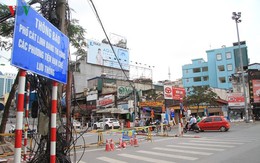 Hà Nội rào chắn, cấm đường để xây nhà ga Cát Linh