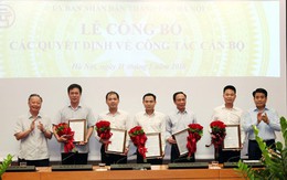 Hà Nội bổ nhiệm 5 Phó Giám đốc Sở và Ban Quản lý dự án