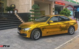 Kỳ công “dát vàng” phong cách dân chơi UAE cho chiếc BMW của chủ khách sạn tại Đà Nẵng