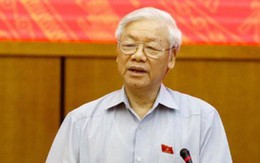 Tổng Bí thư Nguyễn Phú Trọng nói về xử lý ông Đinh La Thăng: "Lịch sử đã bao giờ có chưa?"