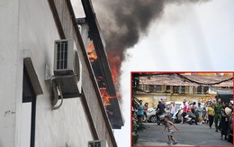 Cháy khách sạn ở Hà Nội, khách nước ngoài chạy tán loạn
