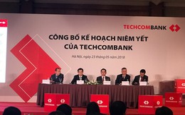 Sau niêm yết, cổ đông Techcombank sẽ "ngập" trong cổ tức bằng cổ phiếu với tỷ lệ 200%