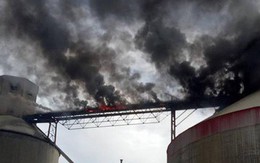 Cháy lớn ở Nhà máy Xi măng Xuân Thành Quảng Nam