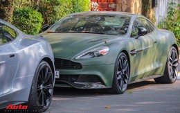 Ông chủ cafe Trung Nguyên phá cách với Aston Martin Vanquish hàng hiếm màu lạ