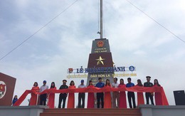 Khánh thành Cột cờ Tổ quốc trên đảo Hòn La