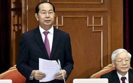 Chủ tịch nước Trần Đại Quang điều hành ngày làm việc đầu tiên Hội nghị Trung ương 7