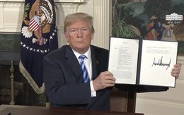 NÓNG: Tổng thống Trump quyết định rút Mỹ khỏi thỏa thuận hạt nhân Iran