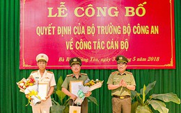 Bộ Công an bổ nhiệm Giám đốc Công an tỉnh Bà Rịa -Vũng Tàu