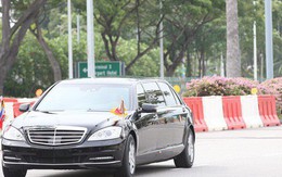 [ẢNH] Cận cảnh đoàn xe hộ tống hùng hậu của lãnh đạo Triều Tiên Kim Jong-un tại Singapore