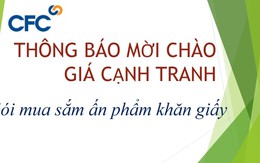 CFC thông báo mời chào giá cạnh tranh