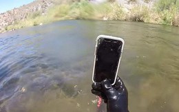YouTuber chơi mò kho báu, ai ngờ gặp iPhone X ngậm nước đáy sông nửa tháng vẫn dùng mượt mà