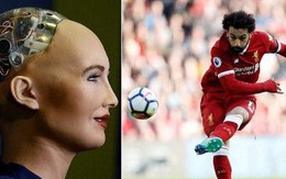 Robot Sophia công khai ủng hộ Salah, cầu chúc cho Ai Cập gặp may ở World Cup 2018