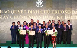 Hà Nội: Loạt dự án BĐS lớn của BRG, Vingroup, Him Lam... chính thức được trao giấy chứng nhận đầu tư