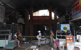 Tiểu thương chợ Sóc Sơn: Bình cứu hỏa hoạt động thì đã không cháy cả chợ