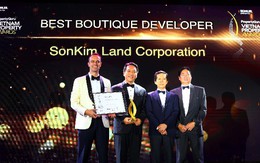 SonKim Land được vinh danh “Nhà phát triển BĐS xuất sắc nhất dòng Luxury Boutique” của Giải thưởng bất động sản Việt Nam 2018