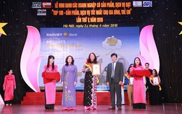 BAOVIET Bank đạt danh hiệu “Top 100 sản phẩm tốt nhất cho gia đình và trẻ em” 2018