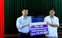 BIDV dành hơn 300 triệu đồng hỗ trợ các gia đình có nạn nhân thiệt mạng trong đợt lũ quét tại Lai Châu, Hà Giang