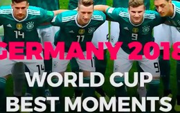 Video hot nhất ngày: Khoảnh khắc đẹp nhất của đội tuyển Đức tại World Cup 2018