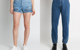Mẫu quần jeans "lộn ngược" được tái chế từ hàng đã qua sử dụng được bán với giá tới 500 USD