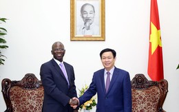 Phó Thủ tướng Vương Đình Huệ làm việc với WB về thuế tài sản