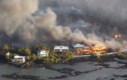 Dòng sông nham thạch ở Hawaii “nuốt chửng” 600 căn nhà